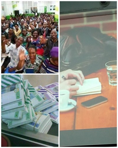 Training, Talking to people and your millions